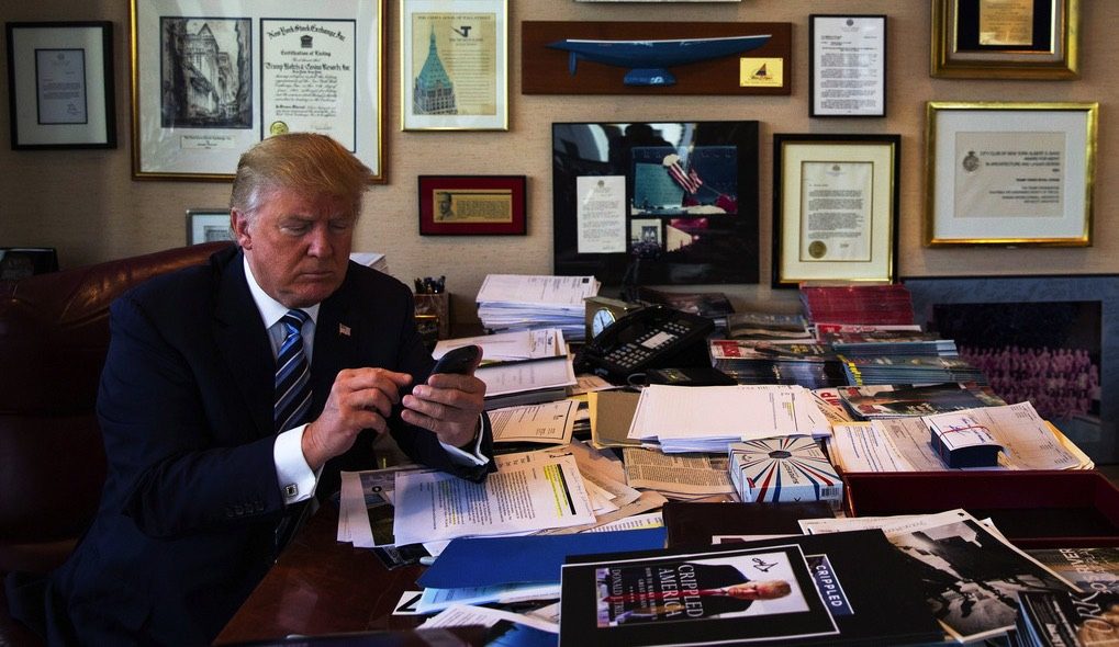 donald-trump-demonstrates-his-tweeting-skills-in-his-office-at-trump-tower-in-new-york